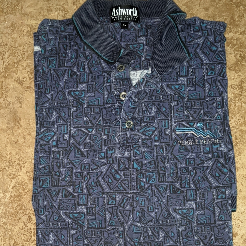 Ashworth Golf. Pebble Beach. XL.